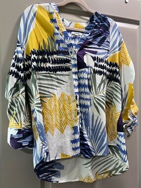 Chico’s button down cotton blouse